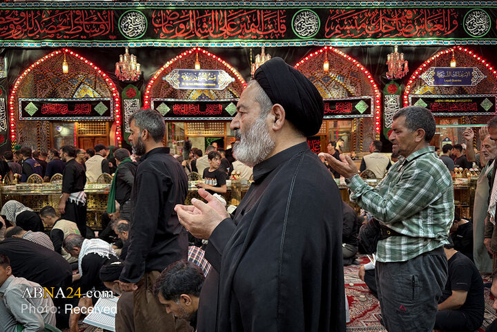 عطر دلدادگی در آستان قدس اباعبدالله و ساقی کربلا