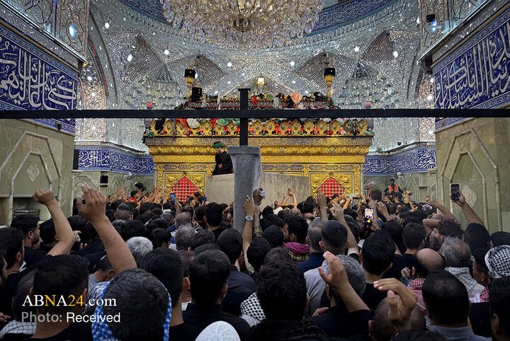 عطر دلدادگی در آستان قدس اباعبدالله و ساقی کربلا