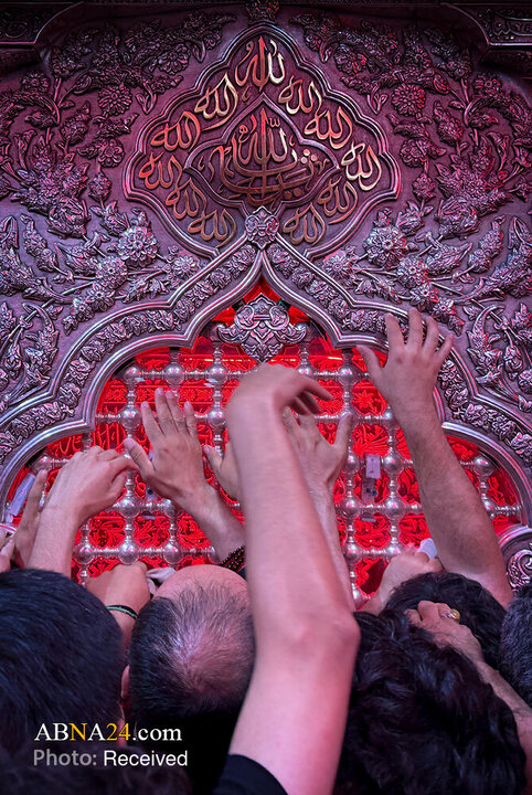 عطر دلدادگی در آستان قدس اباعبدالله و ساقی کربلا