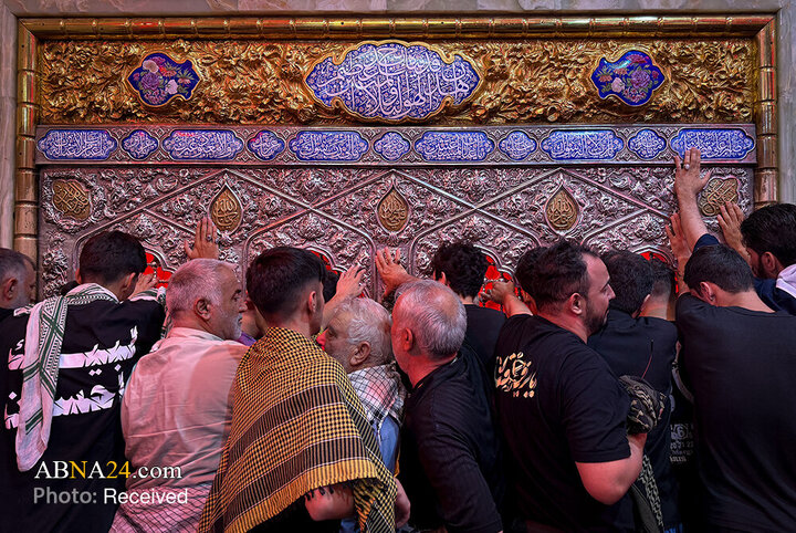 عطر دلدادگی در آستان قدس اباعبدالله و ساقی کربلا