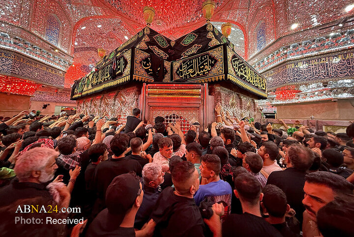 عطر دلدادگی در آستان قدس اباعبدالله و ساقی کربلا