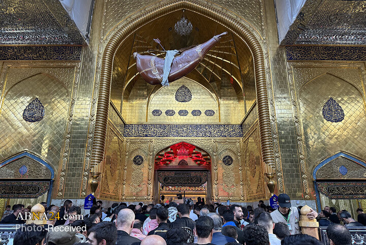 عطر دلدادگی در آستان قدس اباعبدالله و ساقی کربلا