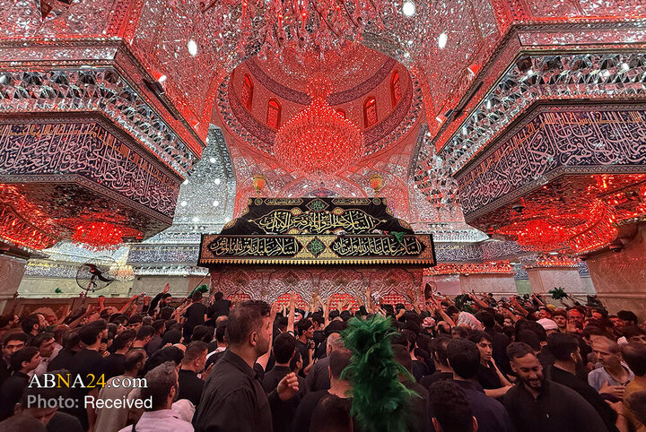 عطر دلدادگی در آستان قدس اباعبدالله و ساقی کربلا