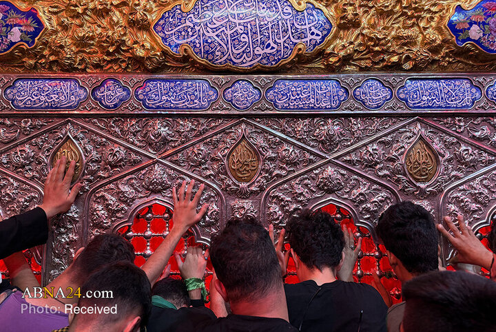 عطر دلدادگی در آستان قدس اباعبدالله و ساقی کربلا