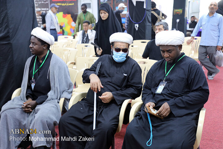 بازدید دبیرکل از موکب عشاق الحسین آفریقایی ها در مسیر نجف به کربلا