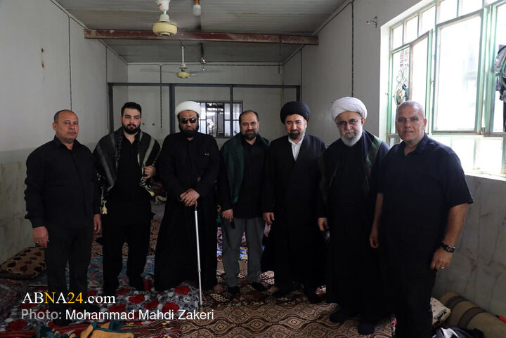 حضور دبیرکل مجمع جهانی اهل بیت(ع) در مسیر پیاده روی اربعین