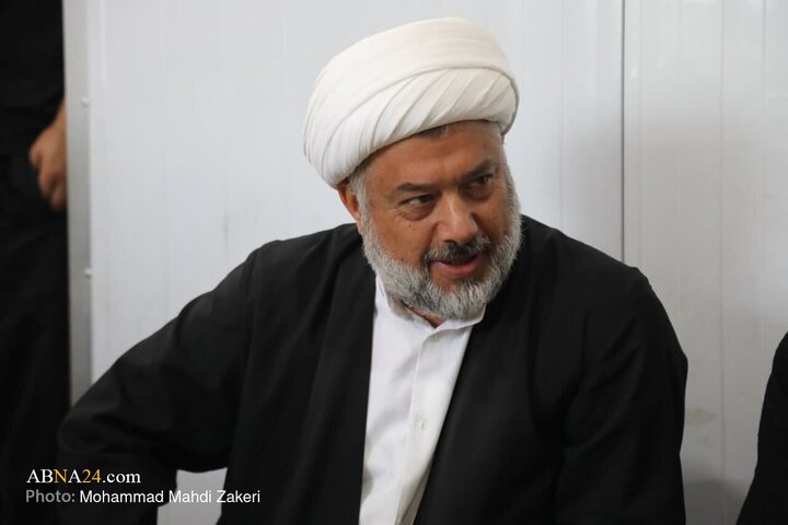 بازدید دبیرکل از موکب و حسینیه اهالی کویت در عمود ۷۹۹ نجف به کربلا