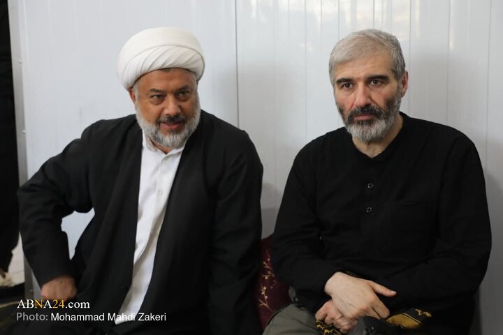 بازدید دبیرکل از موکب و حسینیه اهالی کویت در عمود ۷۹۹ نجف به کربلا