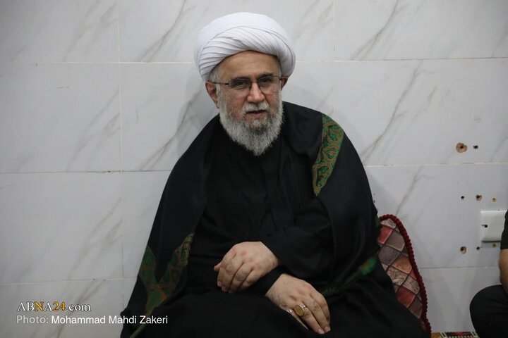 بازدید دبیرکل از موکب و حسینیه اهالی کویت در عمود ۷۹۹ نجف به کربلا