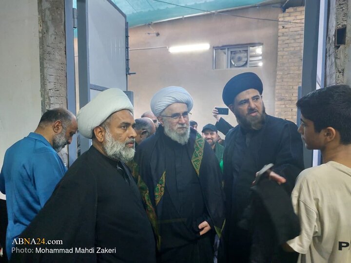 گزارش تصویری | حضور دبیرکل مجمع جهانی اهل بیت(ع) در موکب شیعیان پاکستان در طریق الحسین