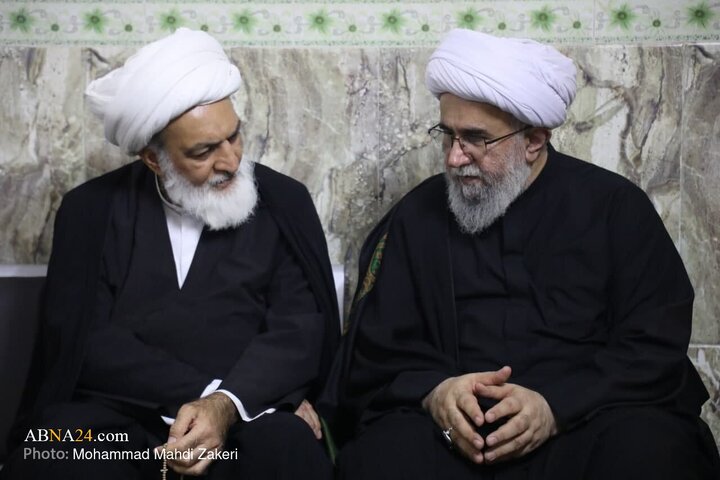 گزارش تصویری | حضور دبیرکل آیت‌الله رمضانی در جمع  زائرین اربعین حسینی در دانشگاه ‌اهل‌بیت(ع) کربلای معلی