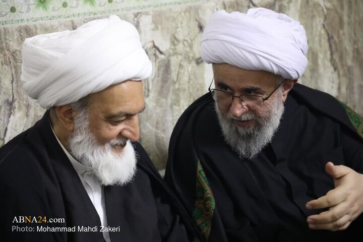 گزارش تصویری | حضور دبیرکل آیت‌الله رمضانی در جمع  زائرین اربعین حسینی در دانشگاه ‌اهل‌بیت(ع) کربلای معلی