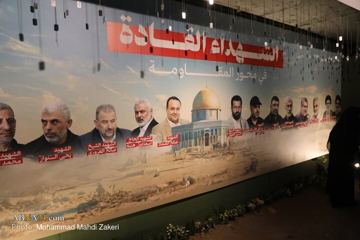 گزارش تصویری |حضور آیت‌الله رمضانی در موکب «نداء الاقصی» در طریق الحسین