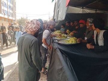 ویدیو | راهپیمایی اربعینی شیعیان افغانستان به سمت امام‌زاده یحیی(ع) شهر سرپل