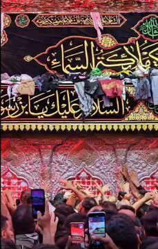 Dûrbînê ABNA | Rewşa rûhî û atmosferaya(qada) haremê pîroz a Hazret Seyid Şehîdan (s.x) û meşa mezin a ziyarêtkaran li pêşiya Arbaînê ya Huseynî