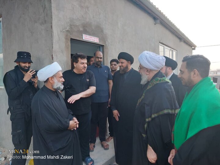 تقرير مصور/ حضور الأمين العام للمجمع العالمي لأهل البيت (ع) في موكب شيعة باكستان على طريق الحسين (ع)