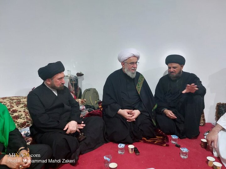 تقرير مصور/ حضور الأمين العام للمجمع العالمي لأهل البيت (ع) في موكب شيعة باكستان على طريق الحسين (ع)