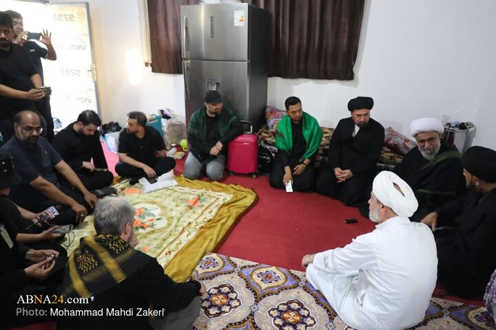 تقرير مصور/ حضور الأمين العام للمجمع العالمي لأهل البيت (ع) في موكب شيعة باكستان على طريق الحسين (ع)