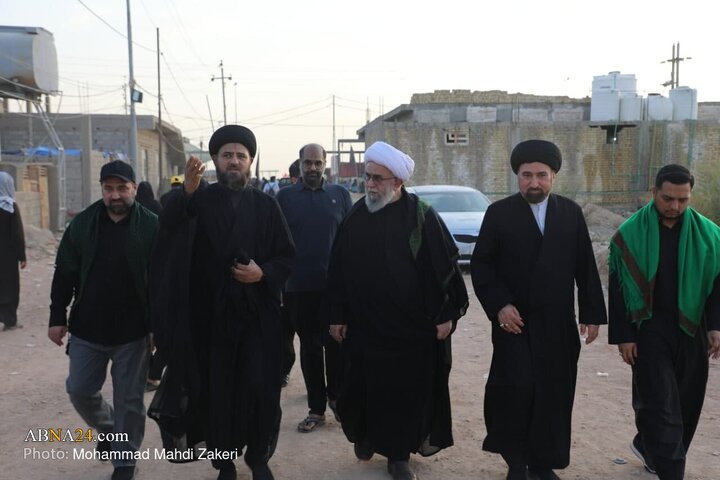 تقرير مصور/ حضور الأمين العام للمجمع العالمي لأهل البيت (ع) في موكب شيعة باكستان على طريق الحسين (ع)