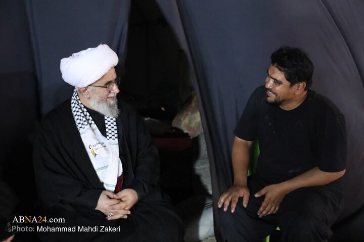 تقرير مصور/ حضور الأمين العام آية الله رمضاني في موكب شيعة تايلند على طريق النجف إلى كربلاء