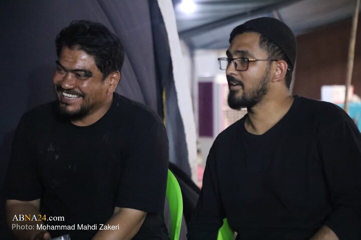 تقرير مصور/ حضور الأمين العام آية الله رمضاني في موكب شيعة تايلند على طريق النجف إلى كربلاء