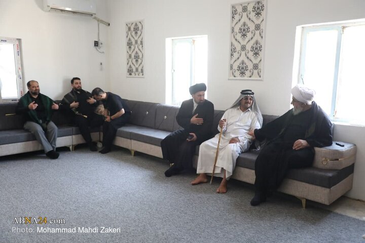 تقرير مصور/ حضور الأمين العام للمجمع العالمي لأهل البيت (ع) في موكب آل بني حسن على طريق الحسين (ع)