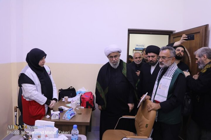 تقرير مصور/ تكريم الأطباء والكوادر الطبية في مسير الأربعين الحسيني مع حضور الأمين العام للمجمع العالمي لأهل البيت (ع)