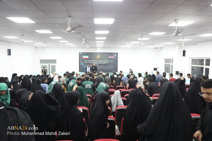 تقرير مصور/ تكريم الأطباء والكوادر الطبية في مسير الأربعين الحسيني مع حضور الأمين العام للمجمع العالمي لأهل البيت (ع)