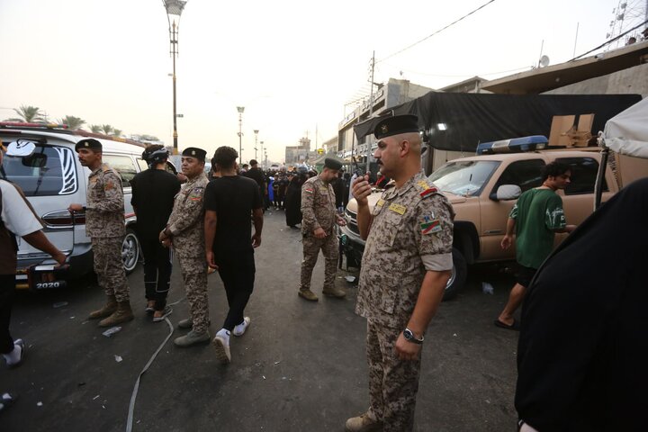 تقرير مصور/ عناصر الأمن والصحة يخدمون زوار أربعينية الإمام الحسين (ع) في كربلاء المقدسة