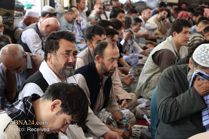 گزارش تصویری | برگزاری باشکوه مراسم اربعین حسینی در مسجد رسول اکرم(ص) غرب کابل با حضور پررنگ ورزشکاران