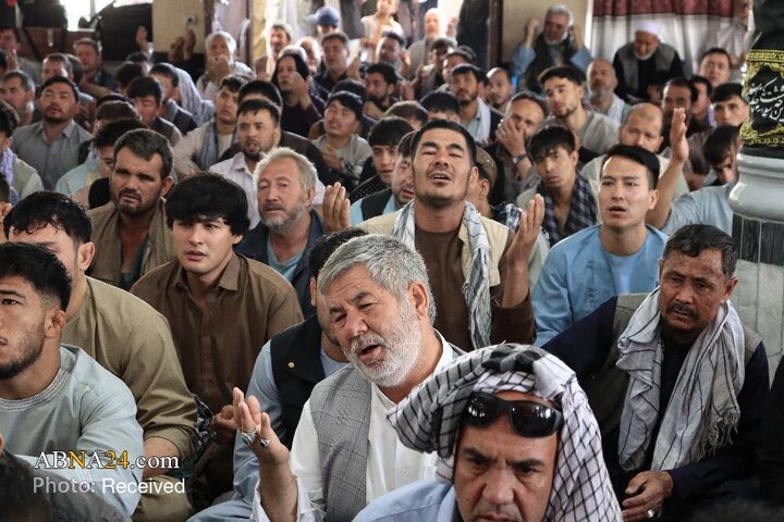 گزارش تصویری | برگزاری باشکوه مراسم اربعین حسینی در مسجد رسول اکرم(ص) غرب کابل با حضور پررنگ ورزشکاران