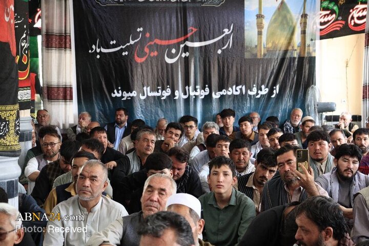 گزارش تصویری | برگزاری باشکوه مراسم اربعین حسینی در مسجد رسول اکرم(ص) غرب کابل با حضور پررنگ ورزشکاران