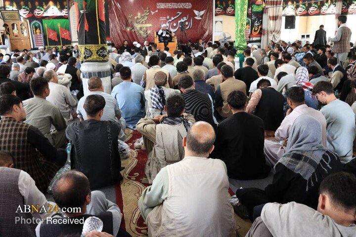 گزارش تصویری | برگزاری باشکوه مراسم اربعین حسینی در مسجد رسول اکرم(ص) غرب کابل با حضور پررنگ ورزشکاران