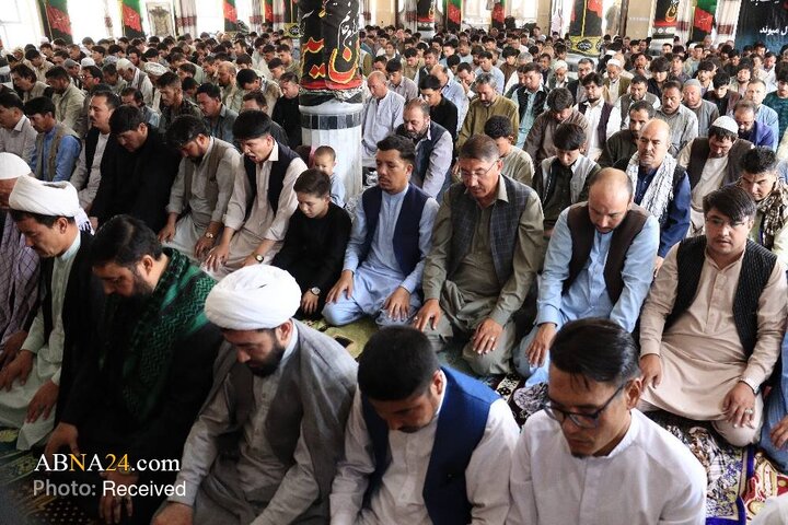 گزارش تصویری | برگزاری باشکوه مراسم اربعین حسینی در مسجد رسول اکرم(ص) غرب کابل با حضور پررنگ ورزشکاران