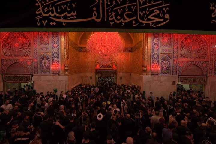 گزارش تصویری | سیل جمعیت زائران اربعین در حرم امام حسین(ع)