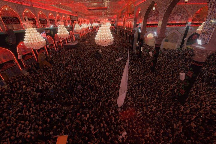 گزارش تصویری | سیل جمعیت زائران اربعین در حرم امام حسین(ع)