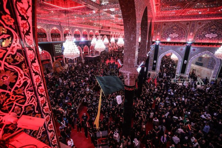 گزارش تصویری | سیل جمعیت زائران اربعین در حرم امام حسین(ع)
