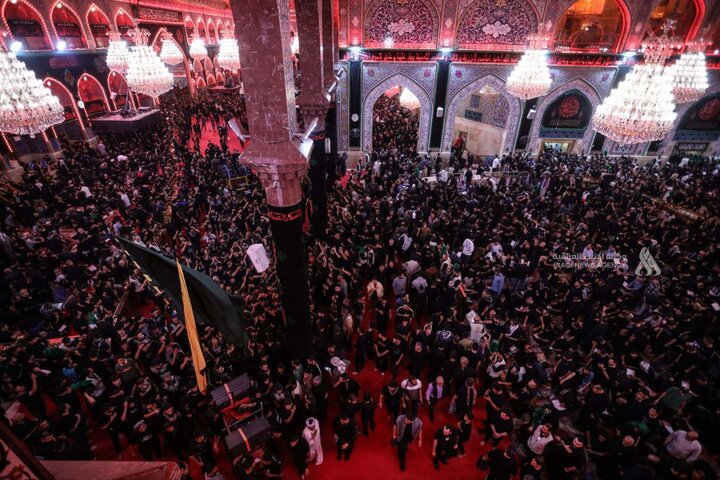 گزارش تصویری | سیل جمعیت زائران اربعین در حرم امام حسین(ع)