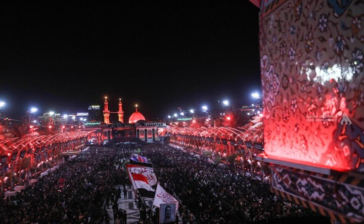 گزارش تصویری | سیل جمعیت زائران اربعین در حرم امام حسین(ع)