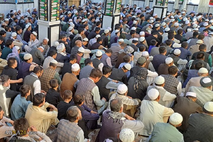 عزاداری اربعین حسینی و قرائت زیارت اربعین در مدرسه عالی مرکز فقهی ائمه اطهار(ع) کابل