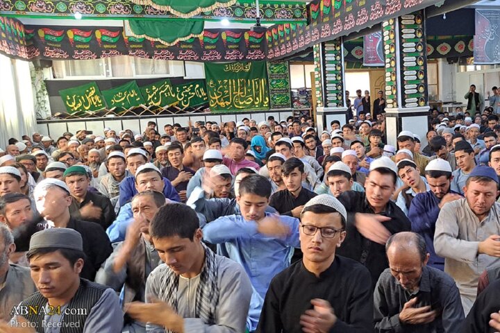 عزاداری اربعین حسینی و قرائت زیارت اربعین در مدرسه عالی مرکز فقهی ائمه اطهار(ع) کابل