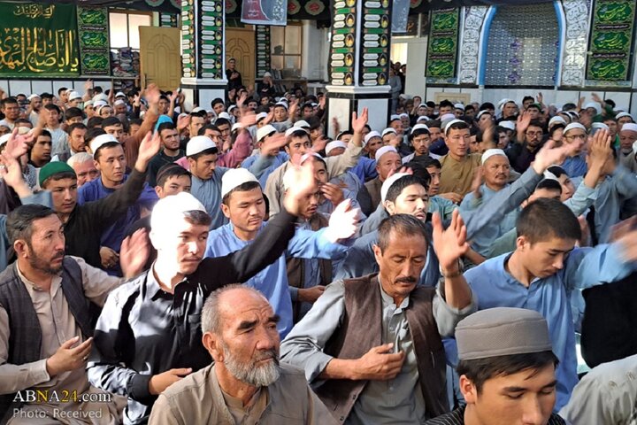 عزاداری اربعین حسینی و قرائت زیارت اربعین در مدرسه عالی مرکز فقهی ائمه اطهار(ع) کابل