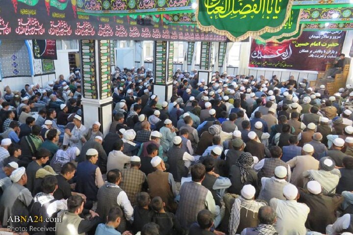 گزارش تصویری | عزاداری اربعین حسینی و قرائت زیارت اربعین در مدرسه عالی مرکز فقهی ائمه اطهار(ع) کابل