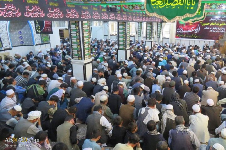 عزاداری اربعین حسینی و قرائت زیارت اربعین در مدرسه عالی مرکز فقهی ائمه اطهار(ع) کابل