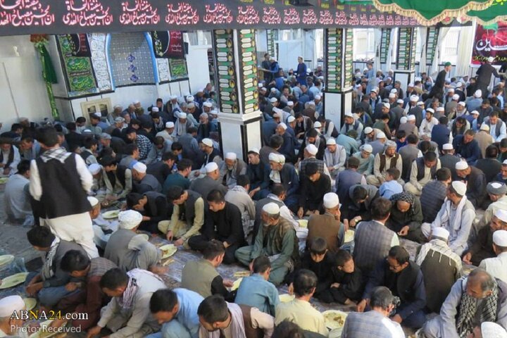 عزاداری اربعین حسینی و قرائت زیارت اربعین در مدرسه عالی مرکز فقهی ائمه اطهار(ع) کابل