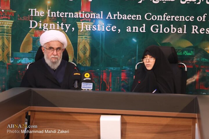 Kerbela'da Uluslararası Ulusal Keramet Adalet ve Sorumluluk Erbain Konferansından Kareler