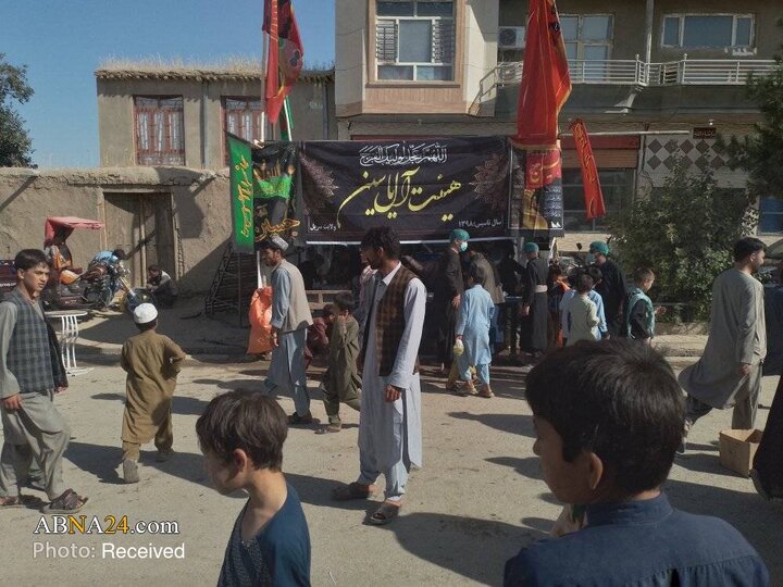 گزارش تصویری | راهپیمایی هزاران نفر به سمت حرم امام‌زاده یحیی(ع) شهر سرپل افغانستان در اربعین