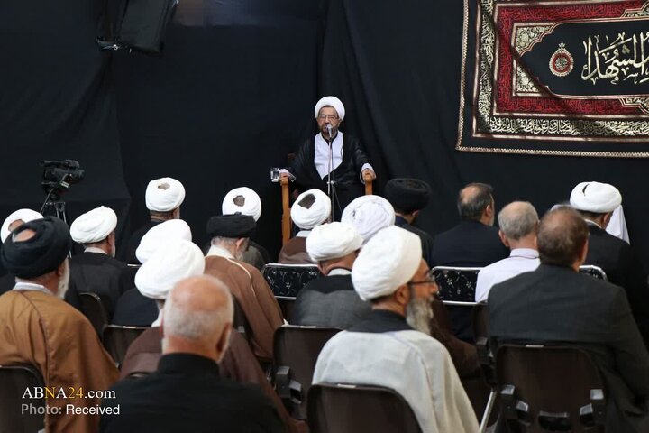 گزارش تصویری | مراسم عزاداری اربعین حسینی از سوی دفتر حضرت آيت الله العظمی نوری همدانی