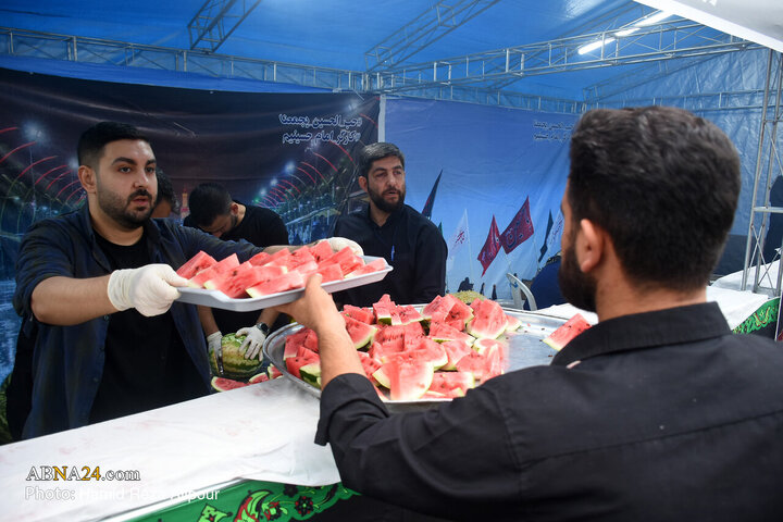 گردهمایی جاماندگان اربعین حسینی در رشت