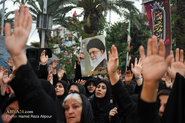 گردهمایی جاماندگان اربعین حسینی در رشت
